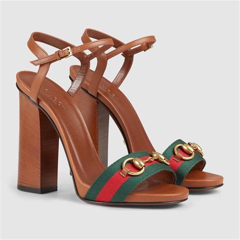 brown gucci sandal|Gucci sandals women brown.